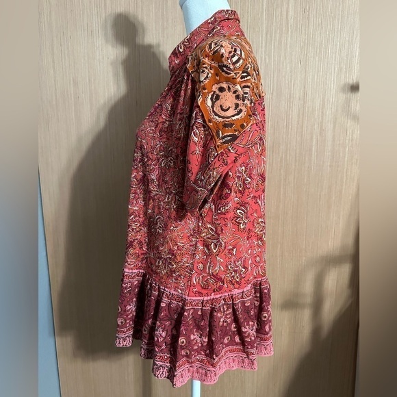 Sundance Calista Mixed Top, Size XS (v) - Picture 5 of 9